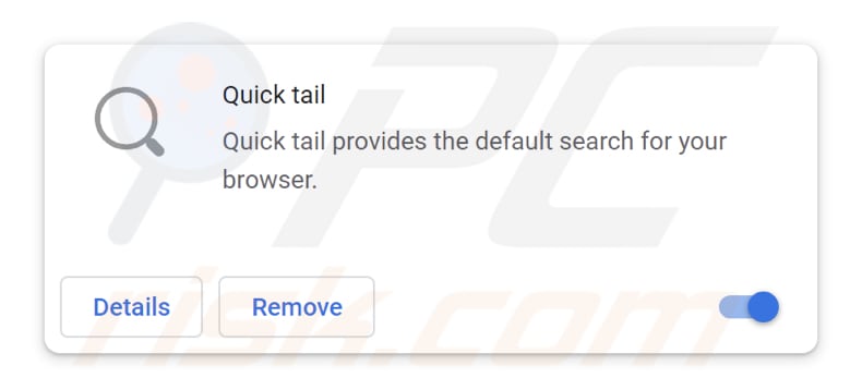 Sequestrador de navegador tailsearch.com