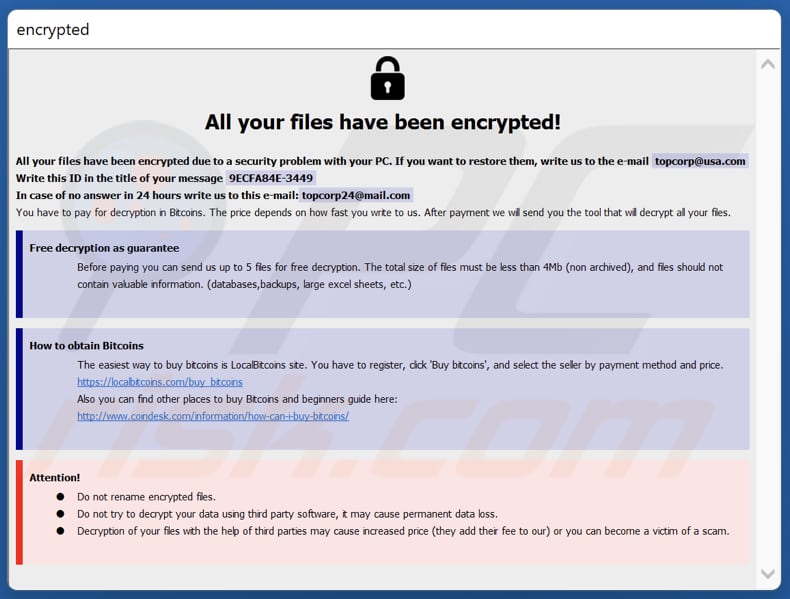 Ficheiro HTA do ransomware Top (info.hta)