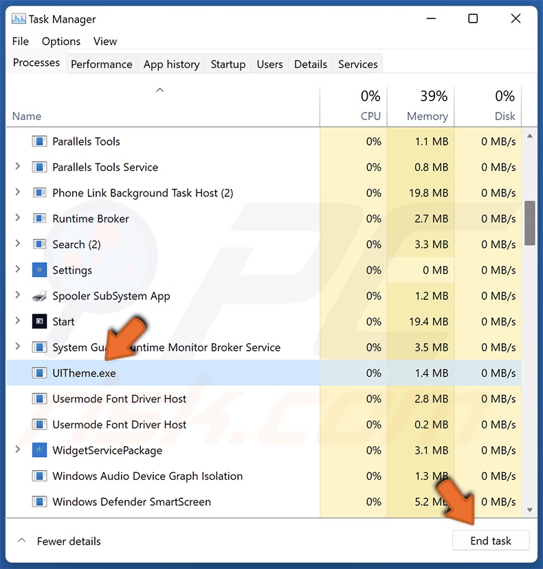 Remoção do sequestrador de navegador searchtabs.io passo 2