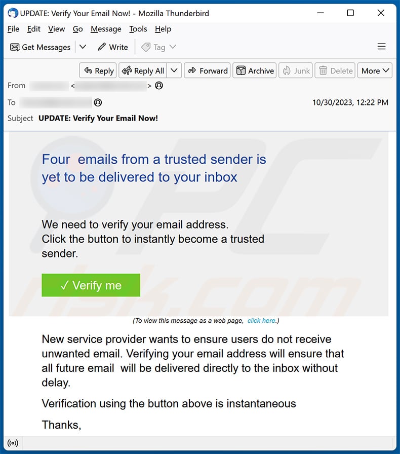 Fraude Emails From A Trusted Sender (2023-11-08)