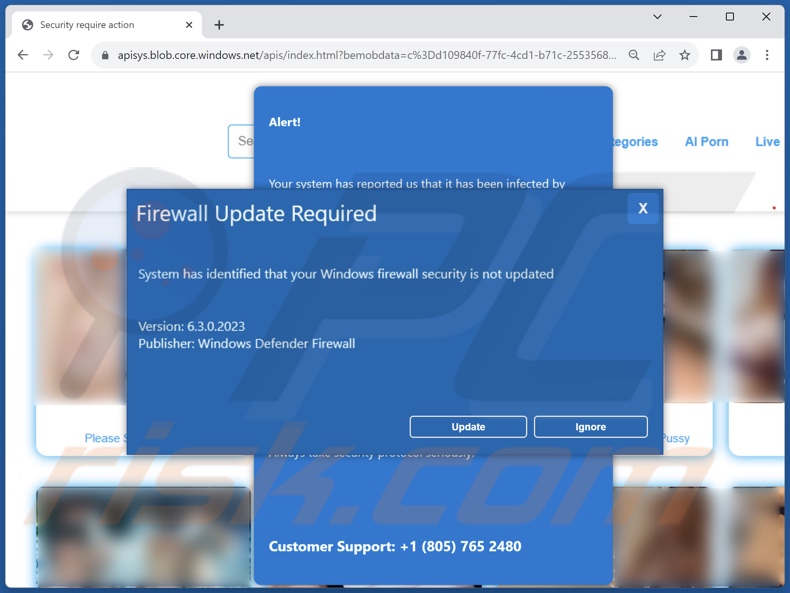 fraude Firewall Update Required