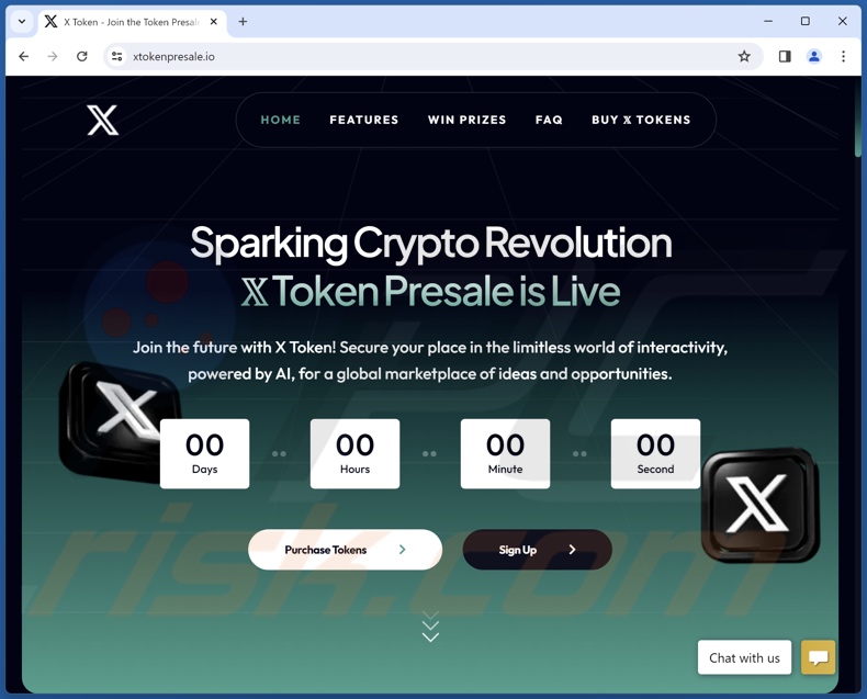 fraude X Token Presale