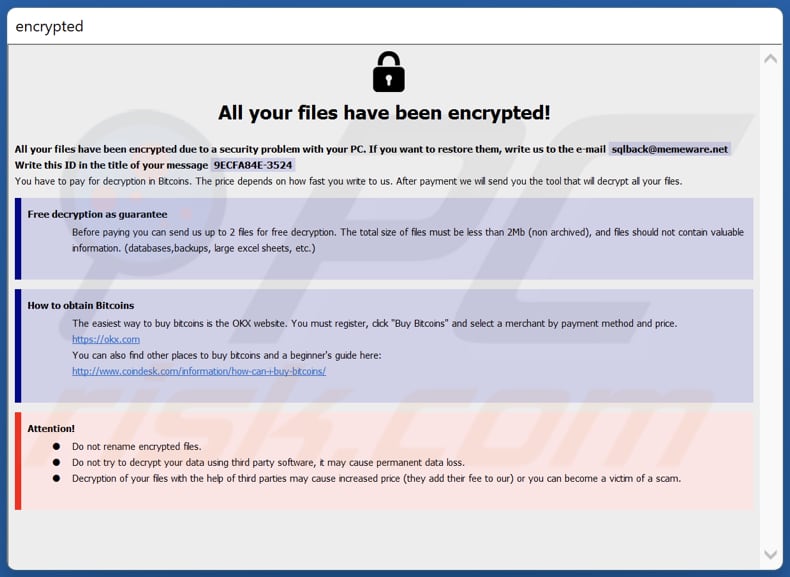 Ficheiro HTA do ransomware 2700 (info.hta)