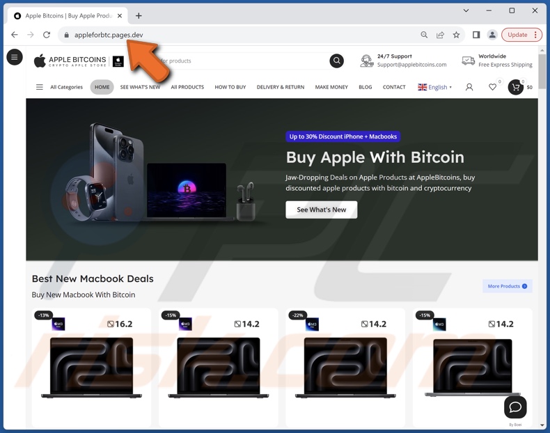 Fraude Buy Apple Products With Bitcoins