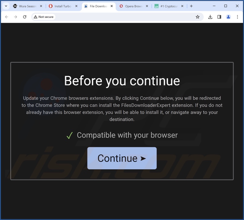 Site utilizado para promover o sequestrador de navegador Mycool search