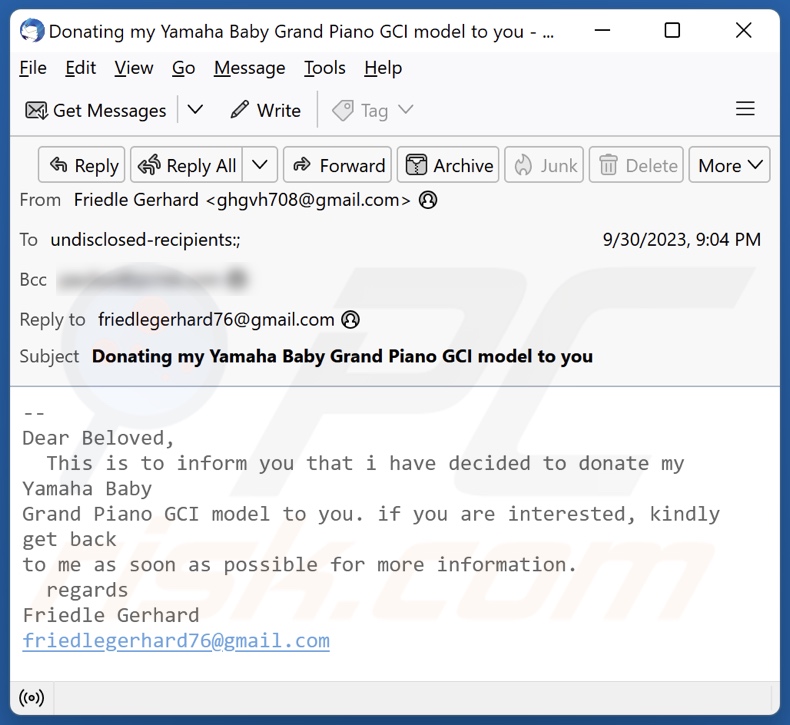 Variante alternativa da fraude do email Yamaha Baby Grand Piano (4)