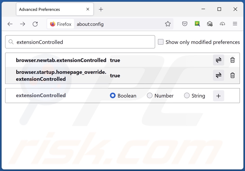 Remoção do finditquicksearch.com do motor de busca padrão do Mozilla Firefox