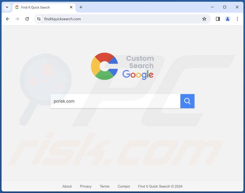 finditquicksearch.com sequestrador de navegador