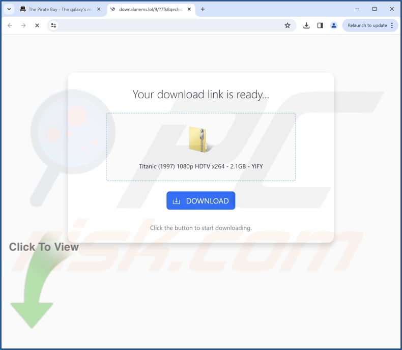 Promotor do redireccionamento ssj4.io