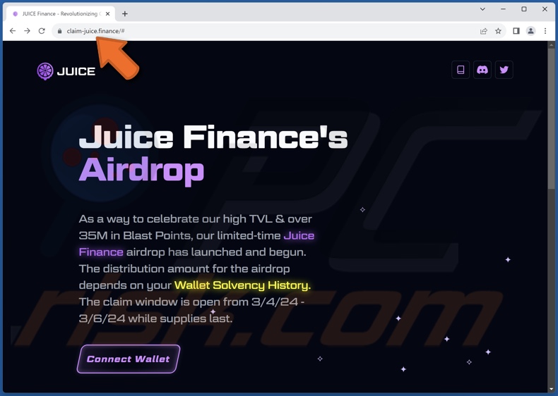 Fraude Juice Finance's Airdrop