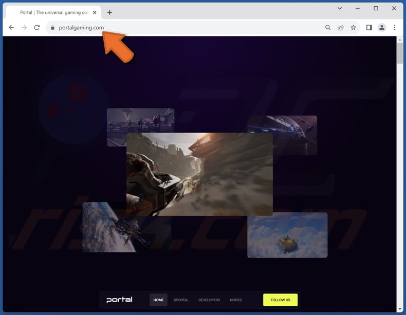 Check $PORTAL Eligibility site real de fraude (portalgaming.com)