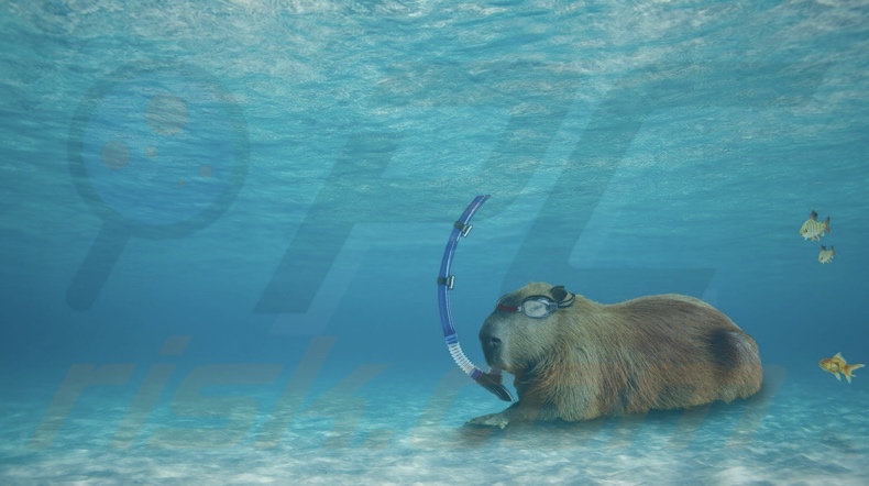 Capibara ransomware papel de parede