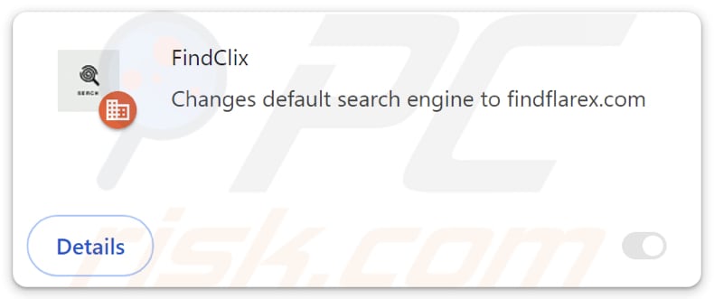 findflarex.com sequestrador de navegador
