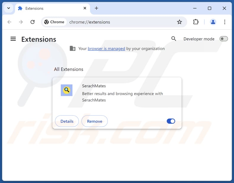 Remoção das extensões do Google Chrome relacionadas com finditfasts.com
