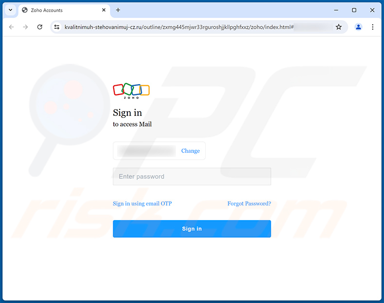 Site de phishing promovido através do esquema de e-mail de notificação de envio da DHL (2024-06-26)