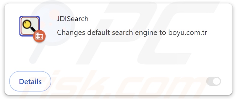 Sequestrador de navegador JDISearch