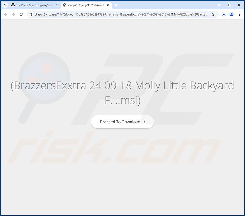 Website que promove o sequestrador de navegador UltraSearch