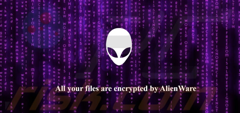 AlienWare ransomware papel de parede