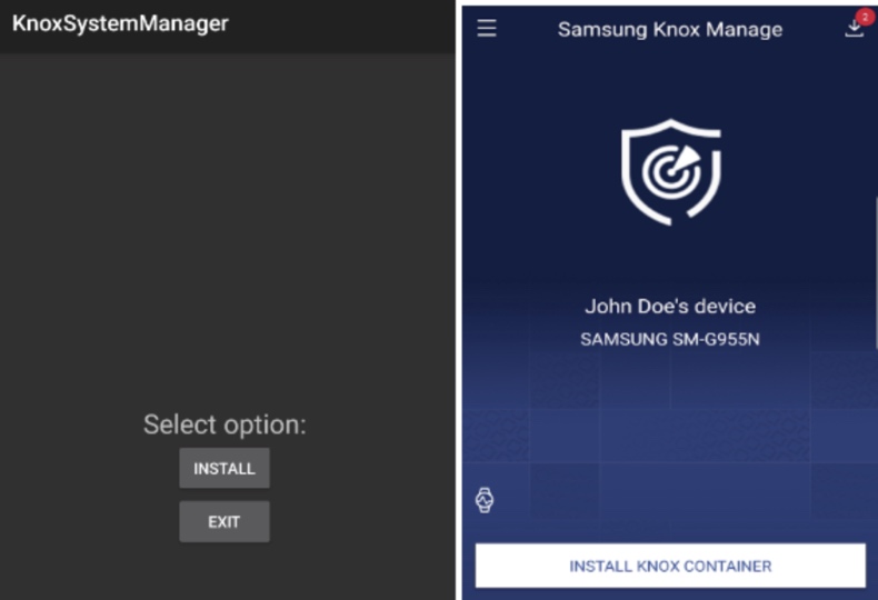 BoneSpy malware disfarçado de Samsung Knox Manage