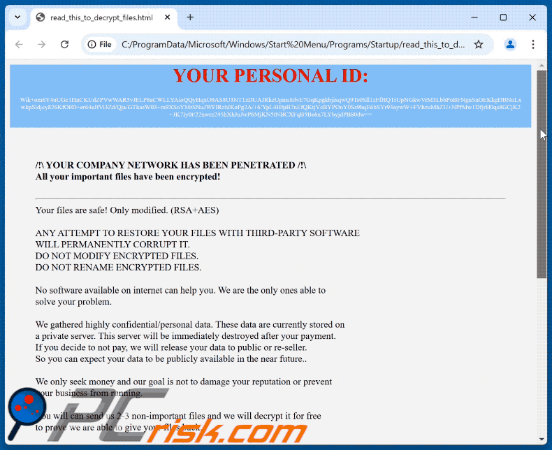 BlackHeart ransomware nota de resgate (read_this_to_decrypt_files.html)