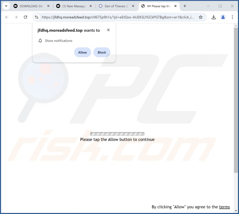 moreadsfeed[.]top anúncios