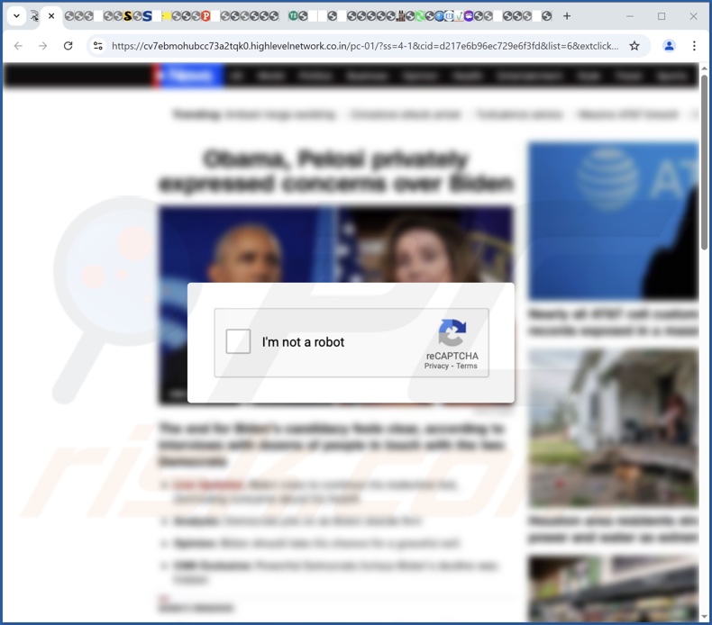 highlevelnetwork.co[.]in pop-up redireccionamentos