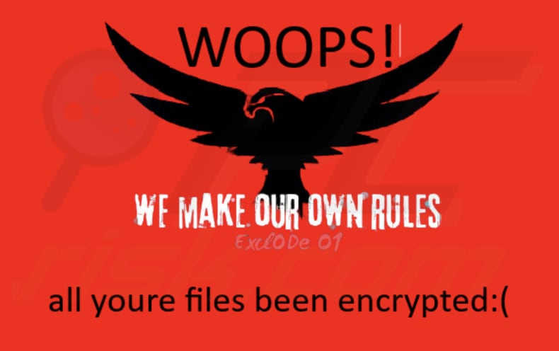 Optimus ransomware papel de parede