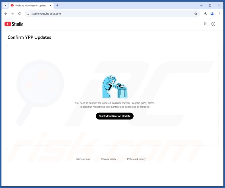 YouTube Partner Program Monetization Update fraude