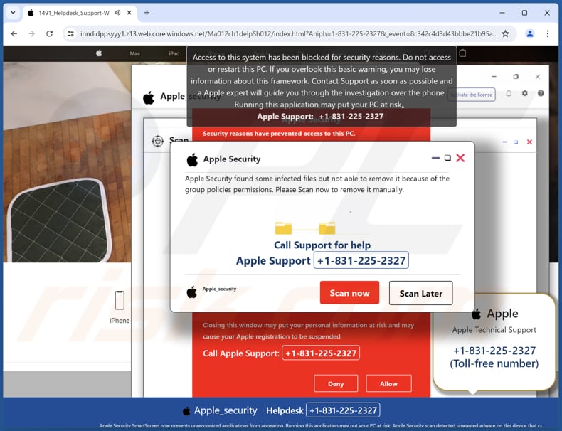 Apple Security Found Some Infected Files fraude