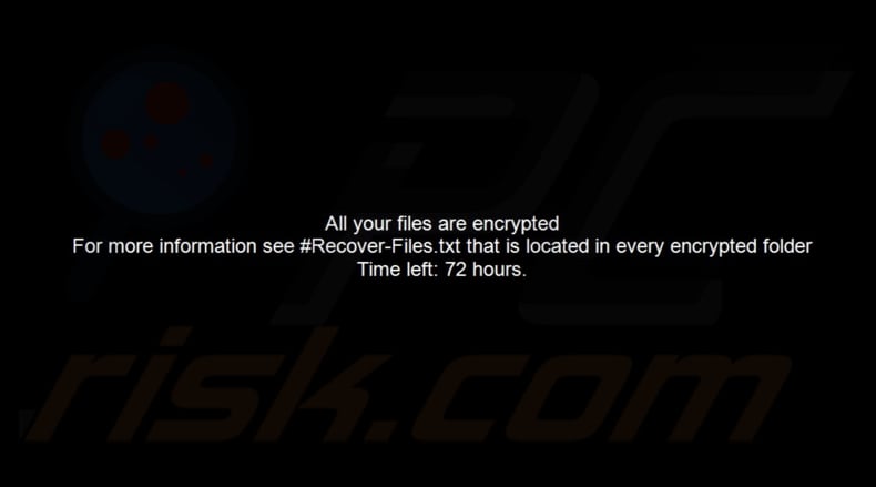 Nullhexxx ransomware papel de parede