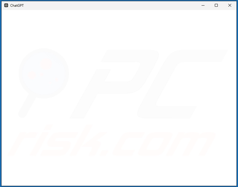 PipeMagic malware Interface falsa da aplicação ChatGPT