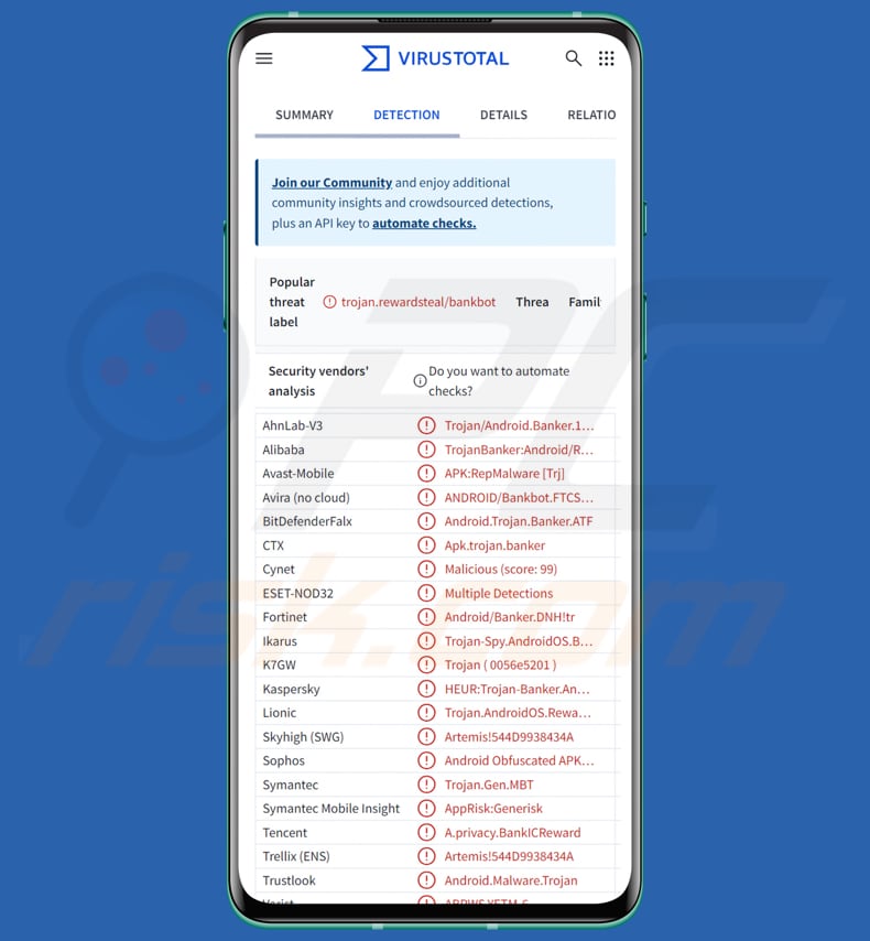 Salvador Malware android Roubador
