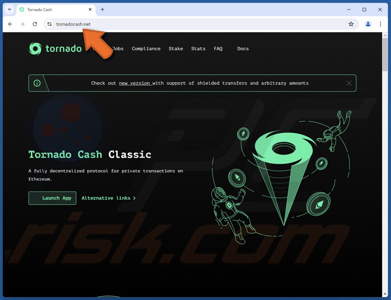 Tornado Cash fraude