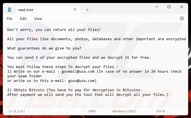 Nota de resgate do ransomware Govcrypt (read_it.txt)