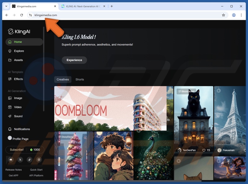 Página web fraudulenta de IA que espalha o malware PureHVNC 1