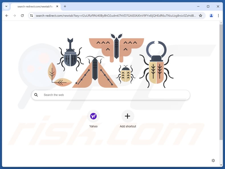 sequestrador de navegador search-redirect.com