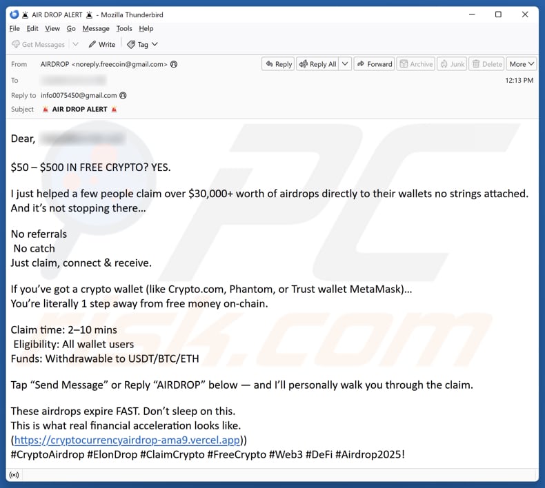 Promotor de esquema fraudulento falso do Blockchain Vault Protocol