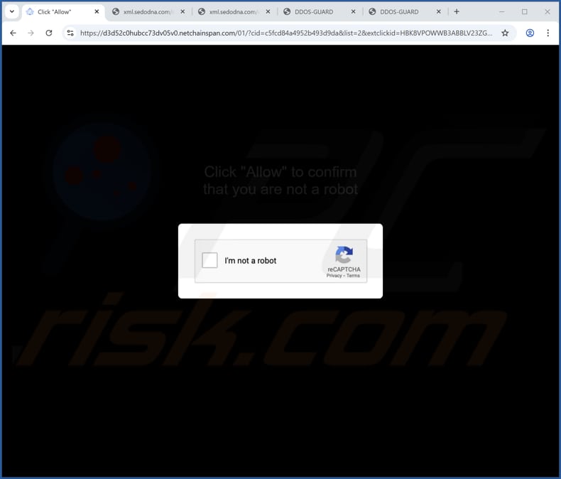 anúncios do netchainspan[.]com