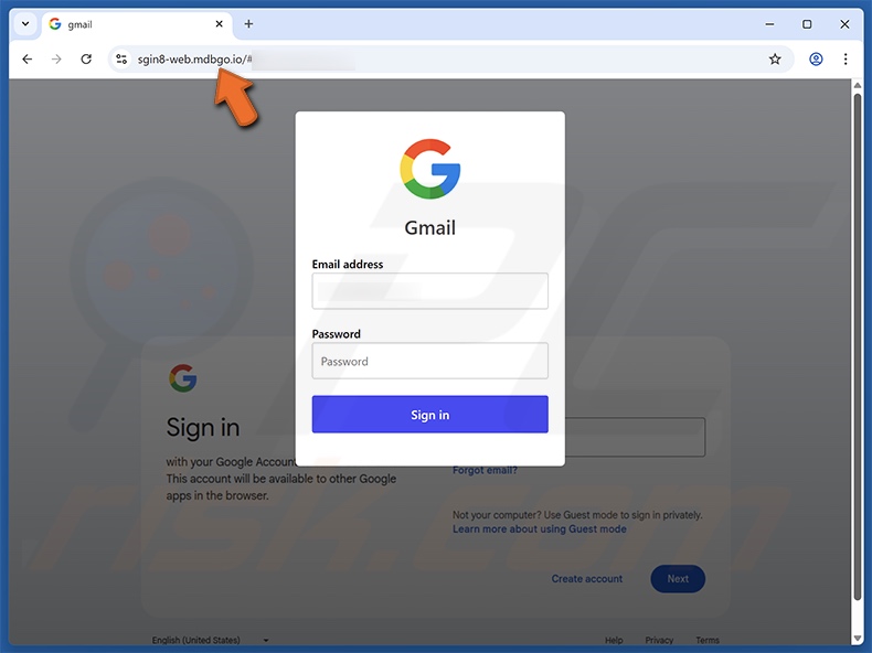 Changes In The cPanel Webmail Server e-mail fraudulento promovendo site de phishing