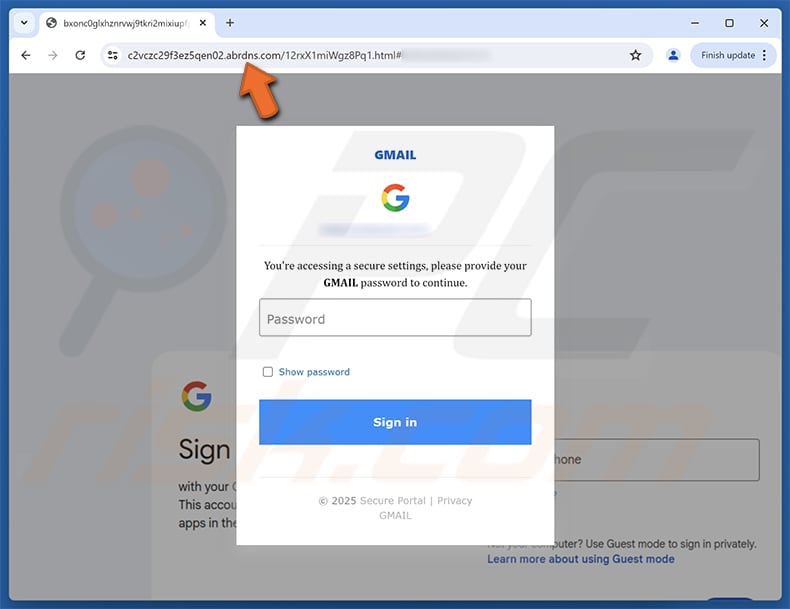 Maersk - Shipping Documents And Arrival Notice Site de phishing para golpes por e-mail