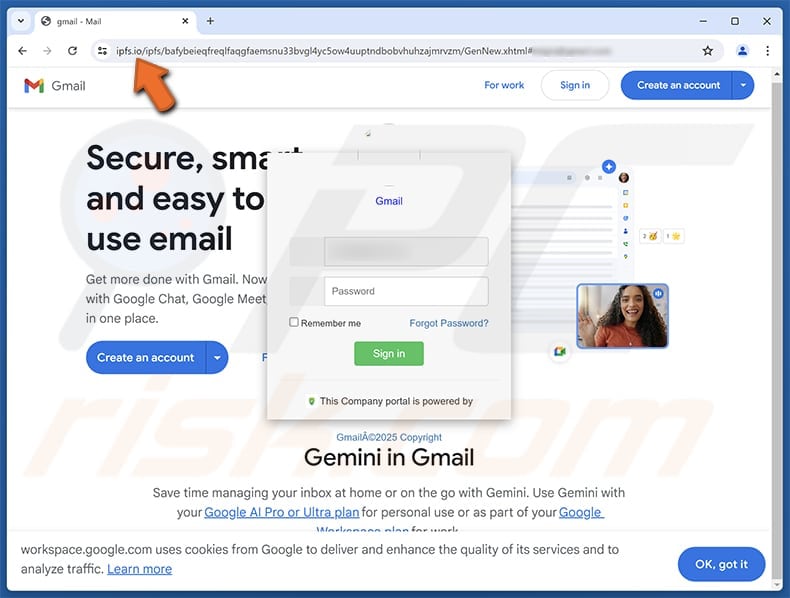 Download Your Invoice Site falso de fraude por e-mail