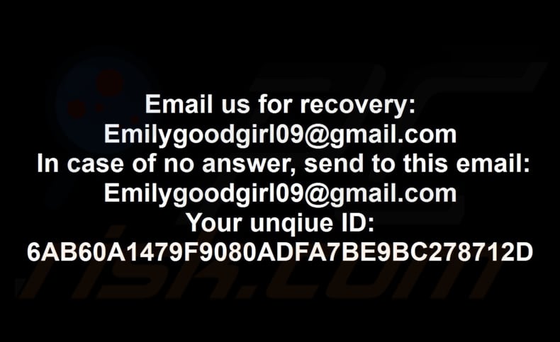 Papel de parede do ransomware GoodGirl