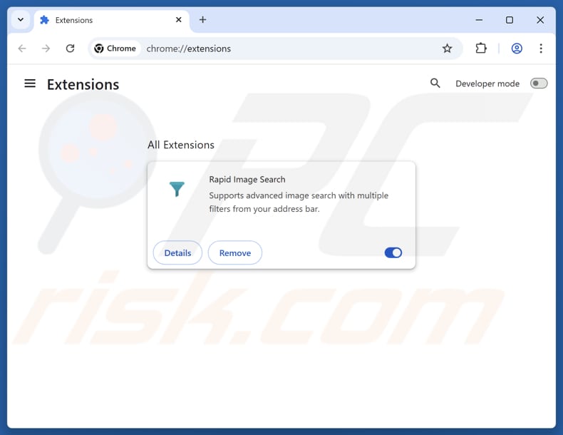 Removendo extensões do Google Chrome relacionadas ao search.myprivate-search.com