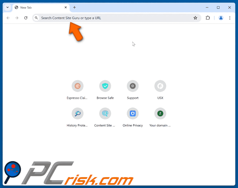 search.searchsafe.tech redireciona para search.yahoo.com