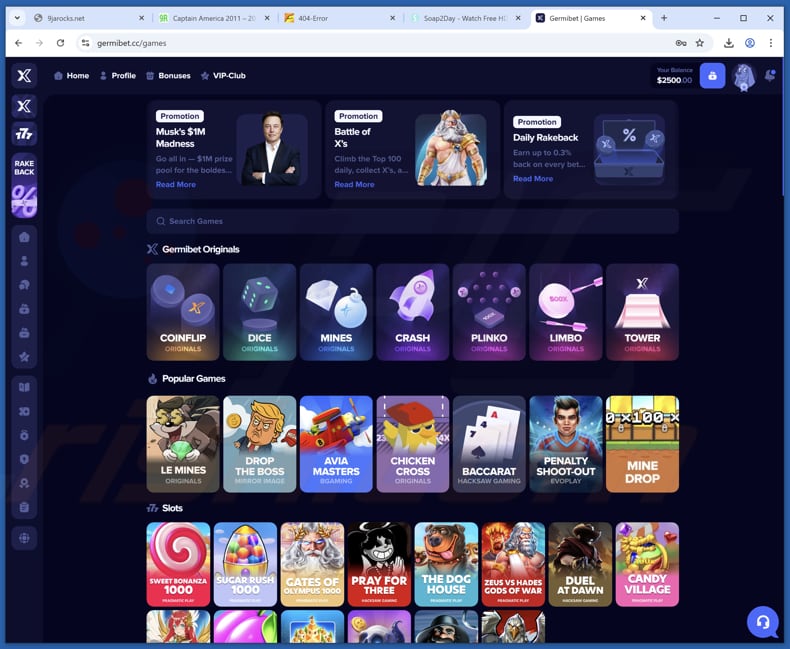 Elon Musk Giveaway Scam jogos falsos