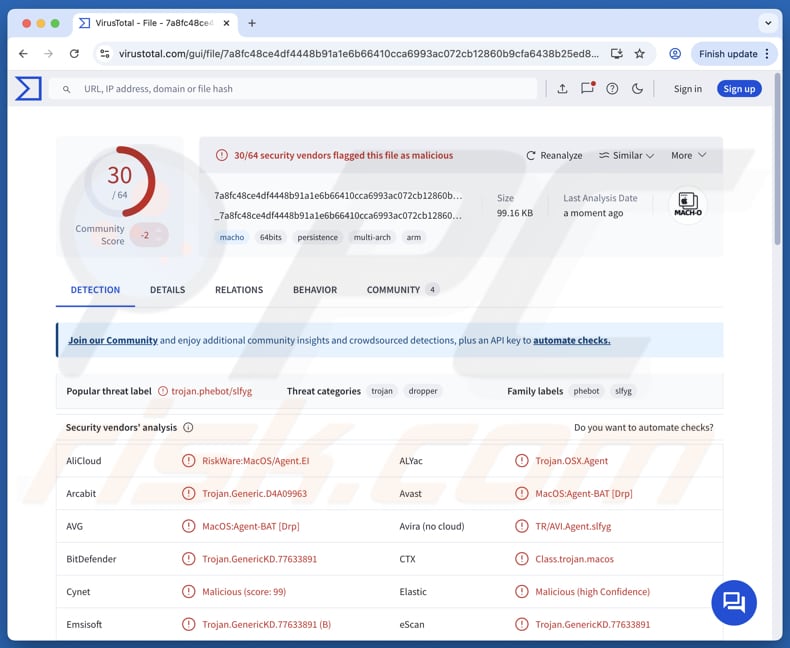 Roubo de informações Phexia