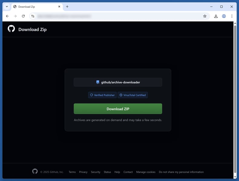 O BoryptGrab, um programa de roubo de credenciais, utiliza uma página de download falsa no GitHub para distribuir o malware (fonte: trendmicro.com)