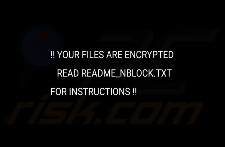 Papel de parede do ransomware NBLock