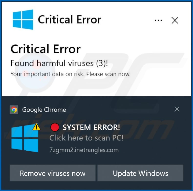 notificação do inetrangles[.]com