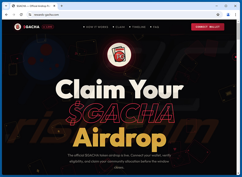 PowerGacha ($GACHA) Airdrop golpe